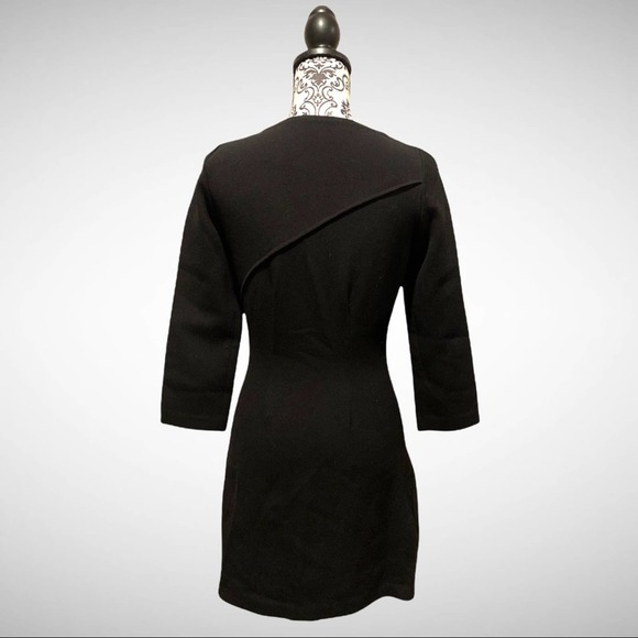 Zara Basic Mini Dress Black size S - Picture 2 of 12